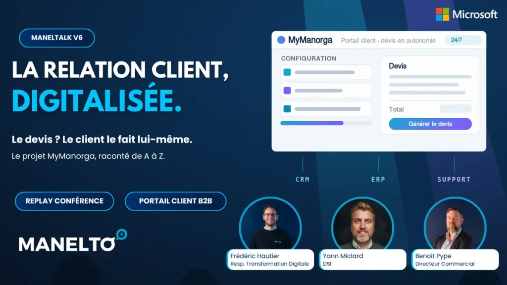 MyManorga : la relation client digitalisée (ManelTalk V6)